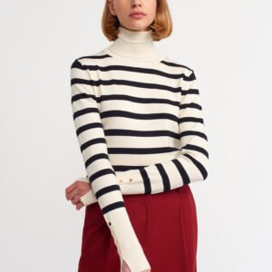 Black & White Turtleneck