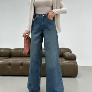 Hight Waist Wide Leg Jeans