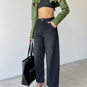 Side Pocket Boyfriend Jeans