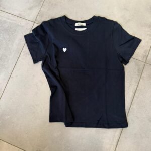 Navy Blue T-Shirt with Heart