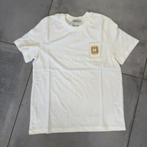 Logo Crew Neck White T-Shirt