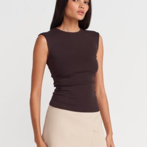 Gathered Basic T-Shirt